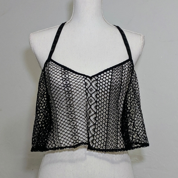 Victoria's Secret Mesh Crop Top - Picture 1 of 4